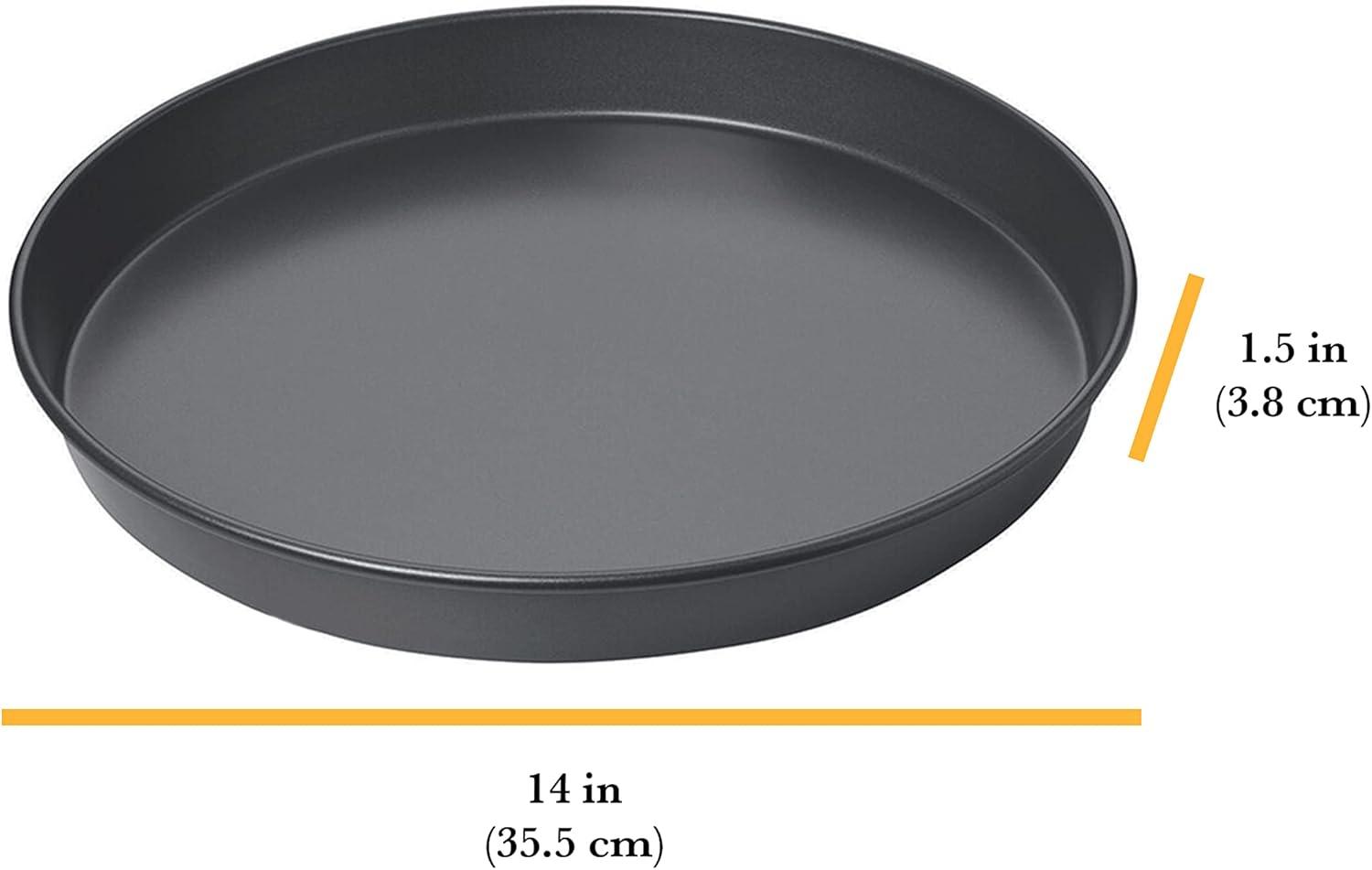 14.25-Inch Non-Stick Round Deep Dish Pizza Pan