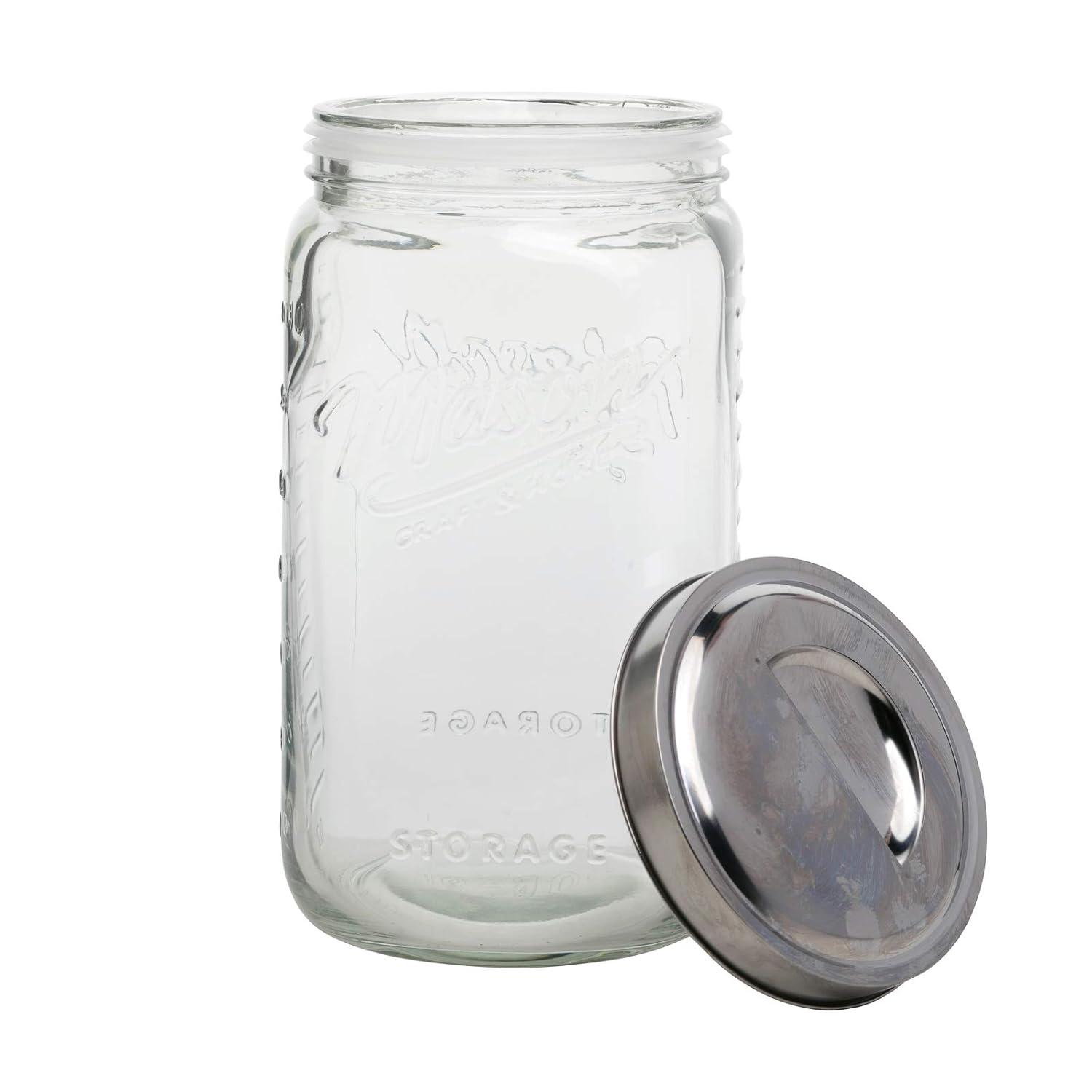 Mason Craft & More Vintage Storage Jars Glass Jar
