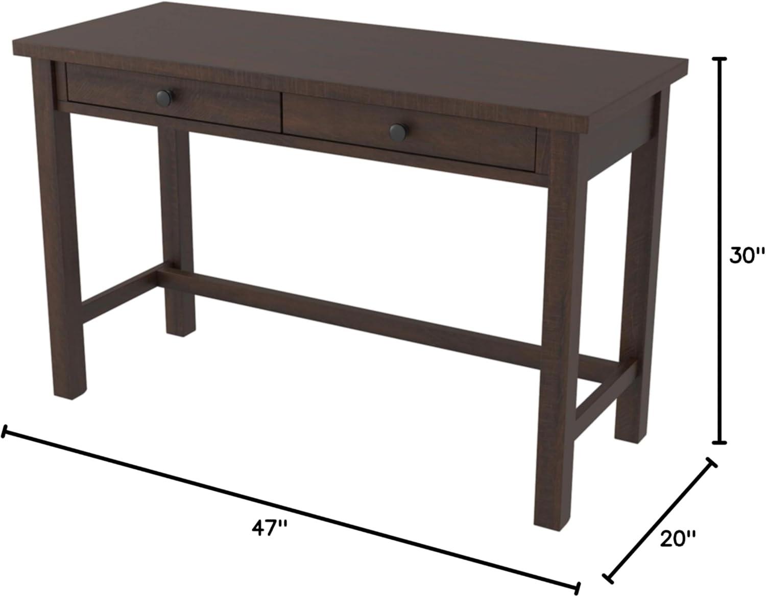Large Arlenbry Home Office Desk Gray - Signature Design by Ashley: Contemporary Urban Style, Laminated Surface, Wood Composite