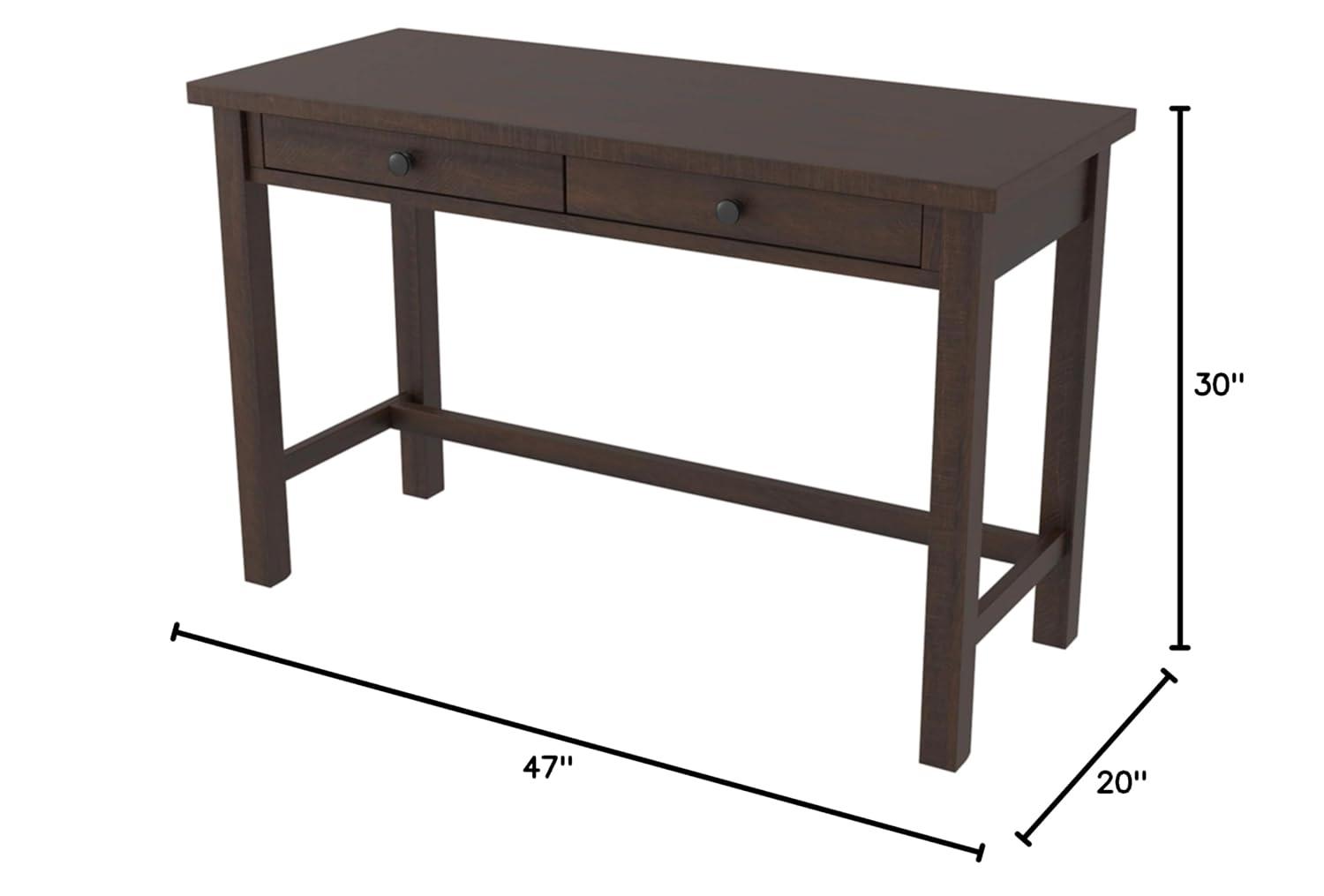 Large Arlenbry Home Office Desk Gray - Signature Design by Ashley: Contemporary Urban Style, Laminated Surface, Wood Composite