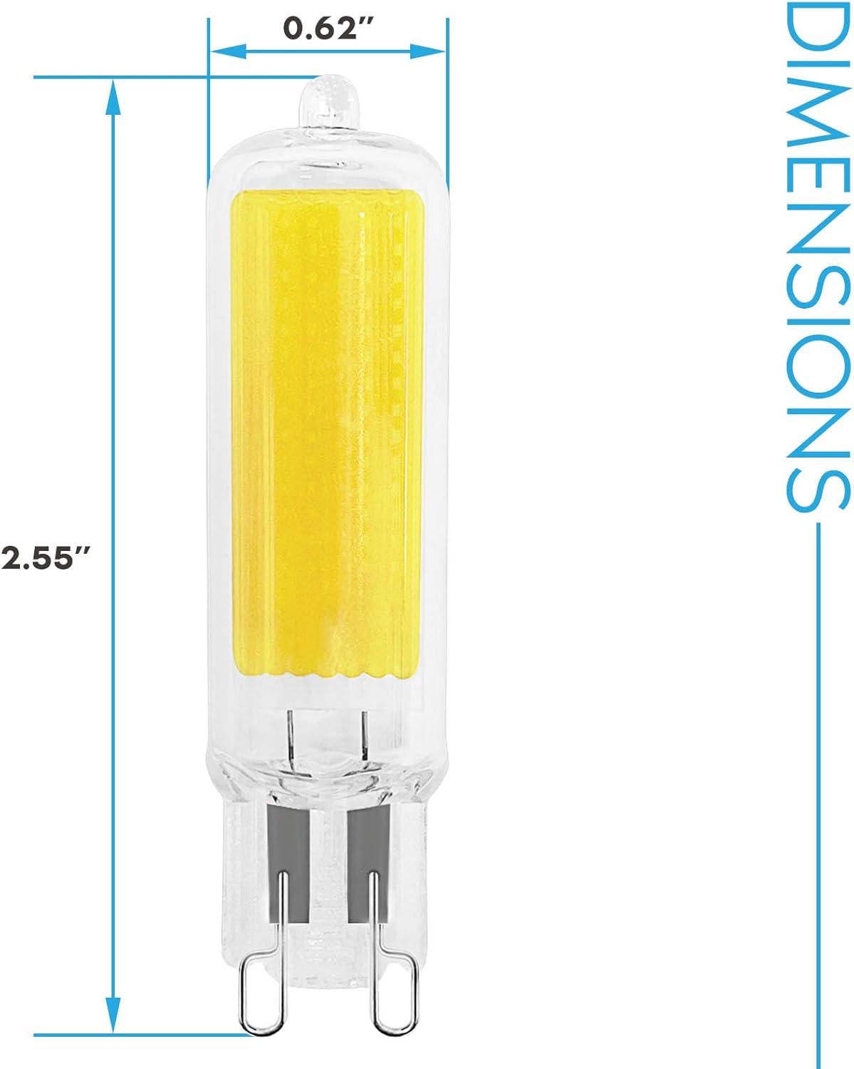 50 Watt Equivalent T4 G9/Bi-pin Dimmable LED Bulb