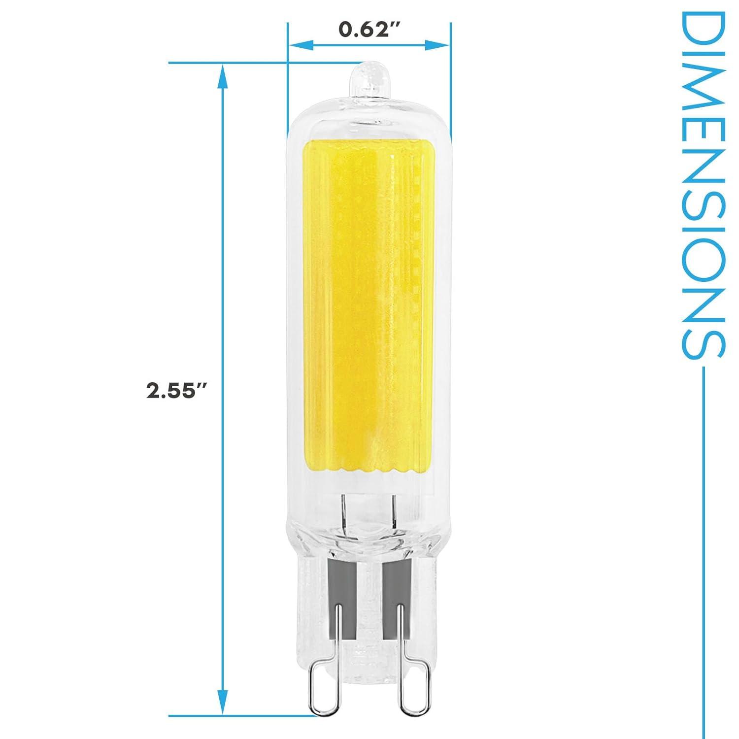 50 Watt Equivalent T4 G9/Bi-pin Dimmable LED Bulb