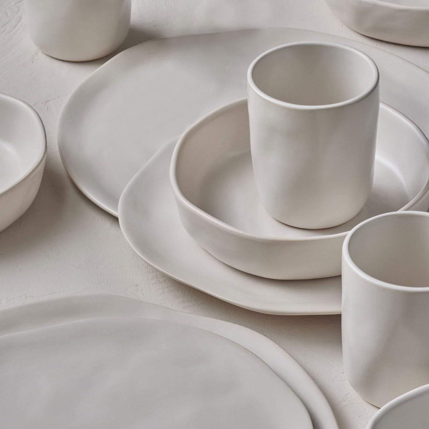 Stone by Mercer Project Hekonda 16-Piece Dinnerware Set Stoneware