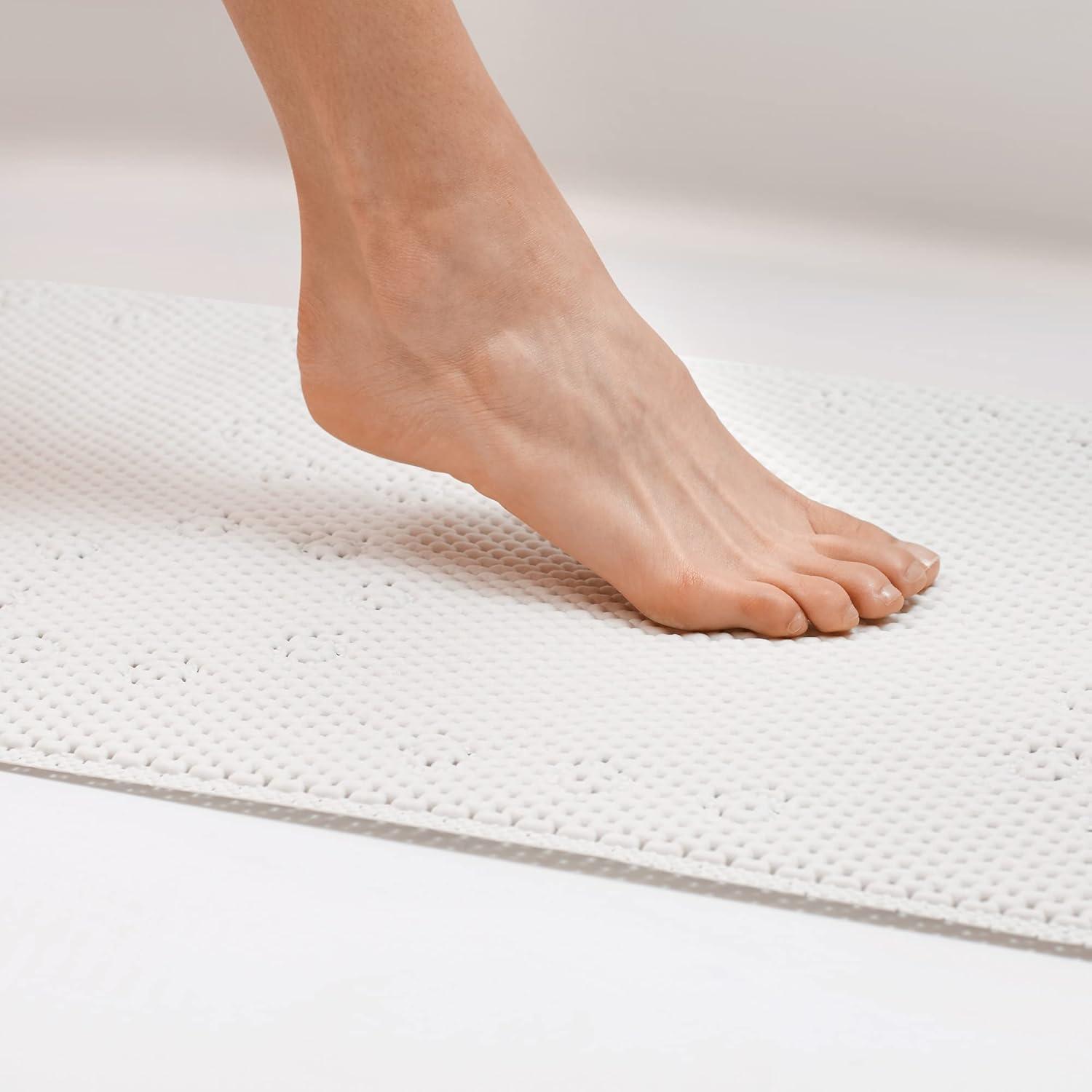 Duck 21 in x 21 in Softex Cushioned Shower Mat, White