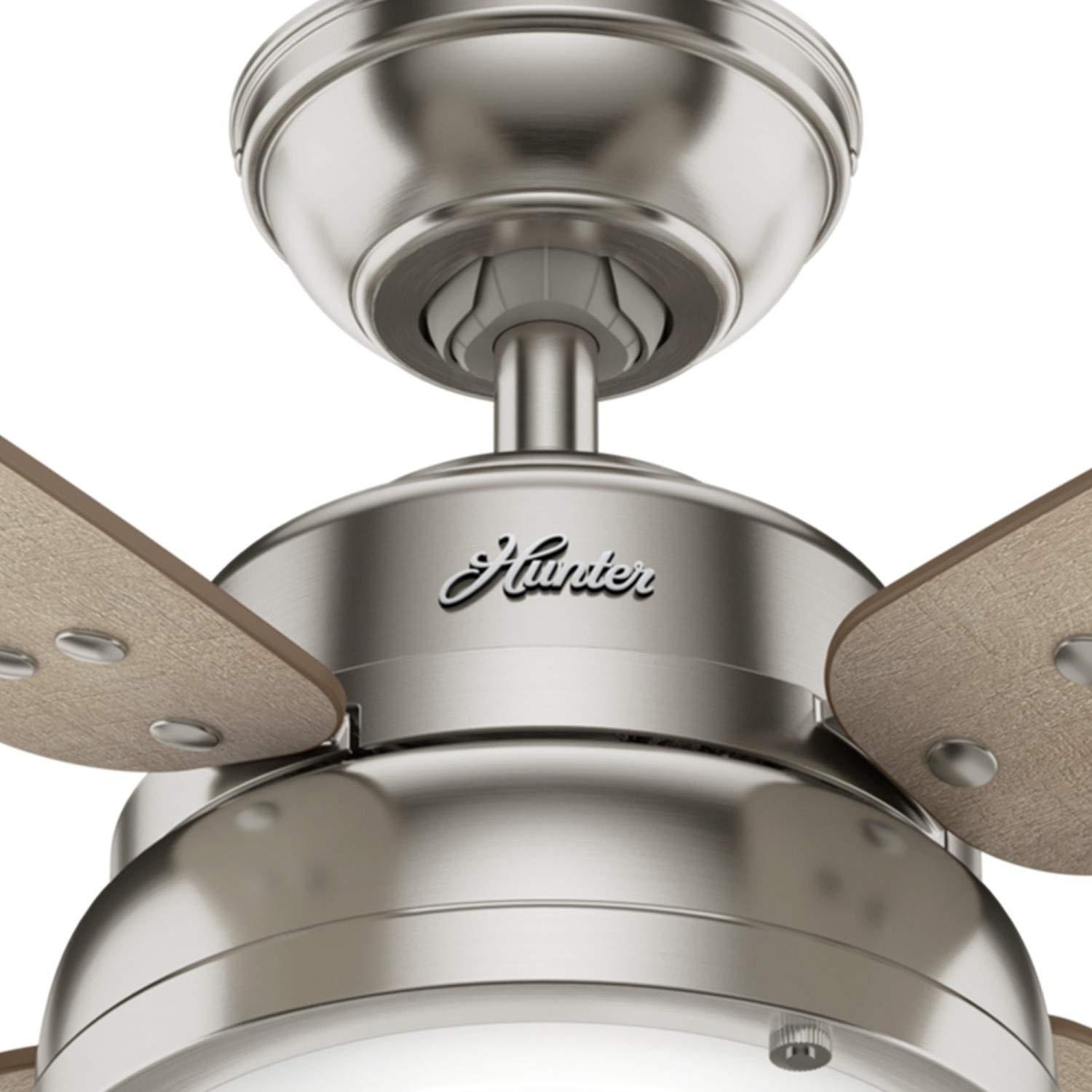 52" Wingate 4 - Blade LED Standard Ceiling Fan with Remote Control and Light Kit Included