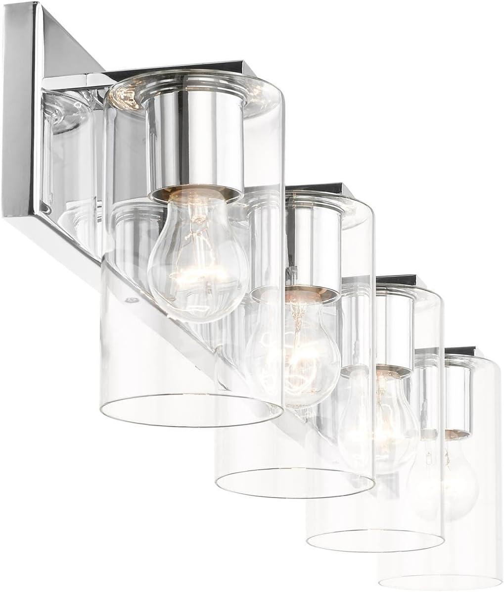 Livex Lighting Zurich 4 - Light Vanity in  Polished Chrome