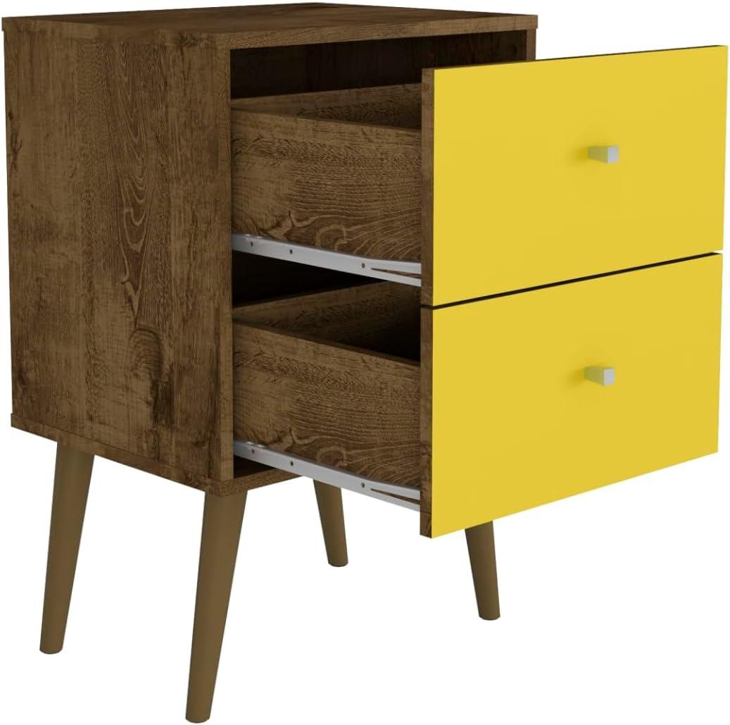 Liberty 2.0 Mid Century Modern Nightstand - Manhattan Comfort