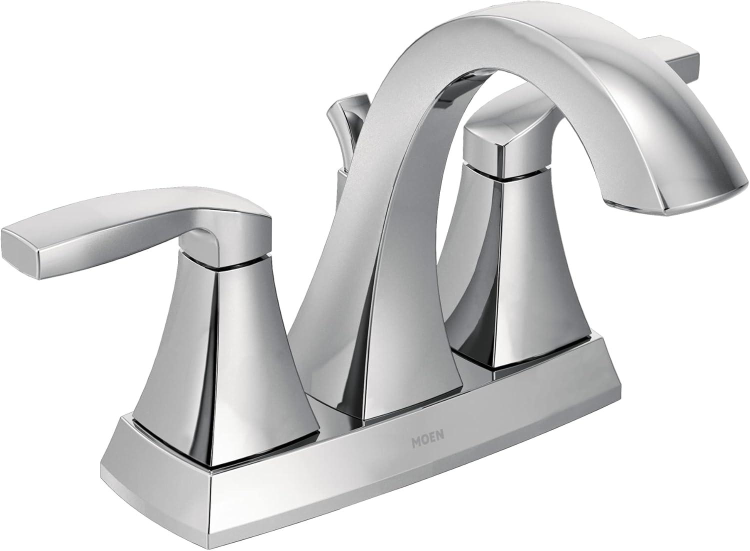 Voss Centerset Bathroom Faucet with Drain Assembly