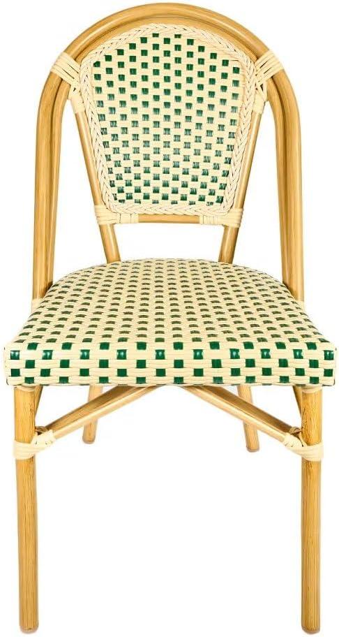 Chivari Armless French Patio Dining Chivari Chair, 2 Chair Bundle by Chivari (Set of 2)