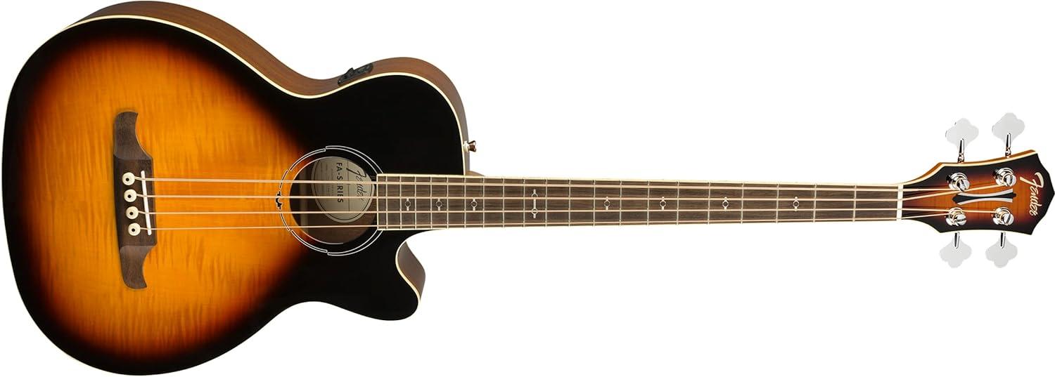 Fender FA-450CE Acoustic-Electric Bass Guitar (3-Color Sunburst)