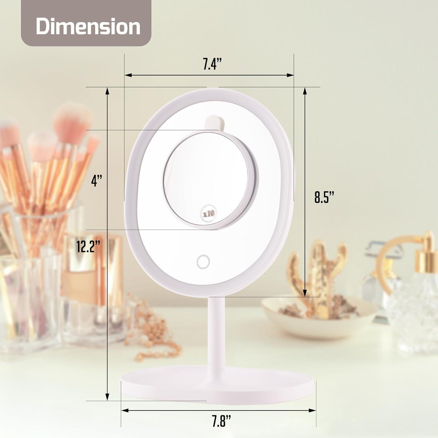 Concave LED Mirror