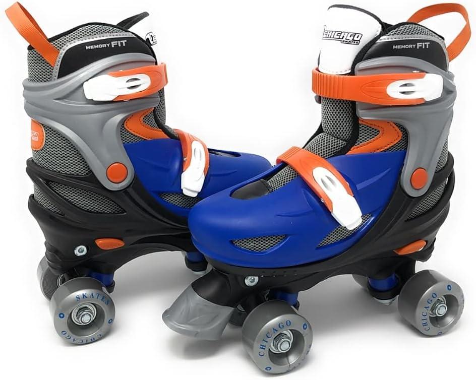 Chicago Skates Girls Adjustable Junior Quad Skates