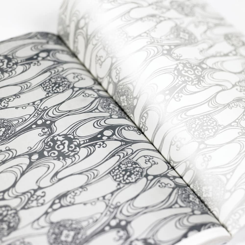 Japanese Patterns Blue and Beige High-Quality Gift Paper Book