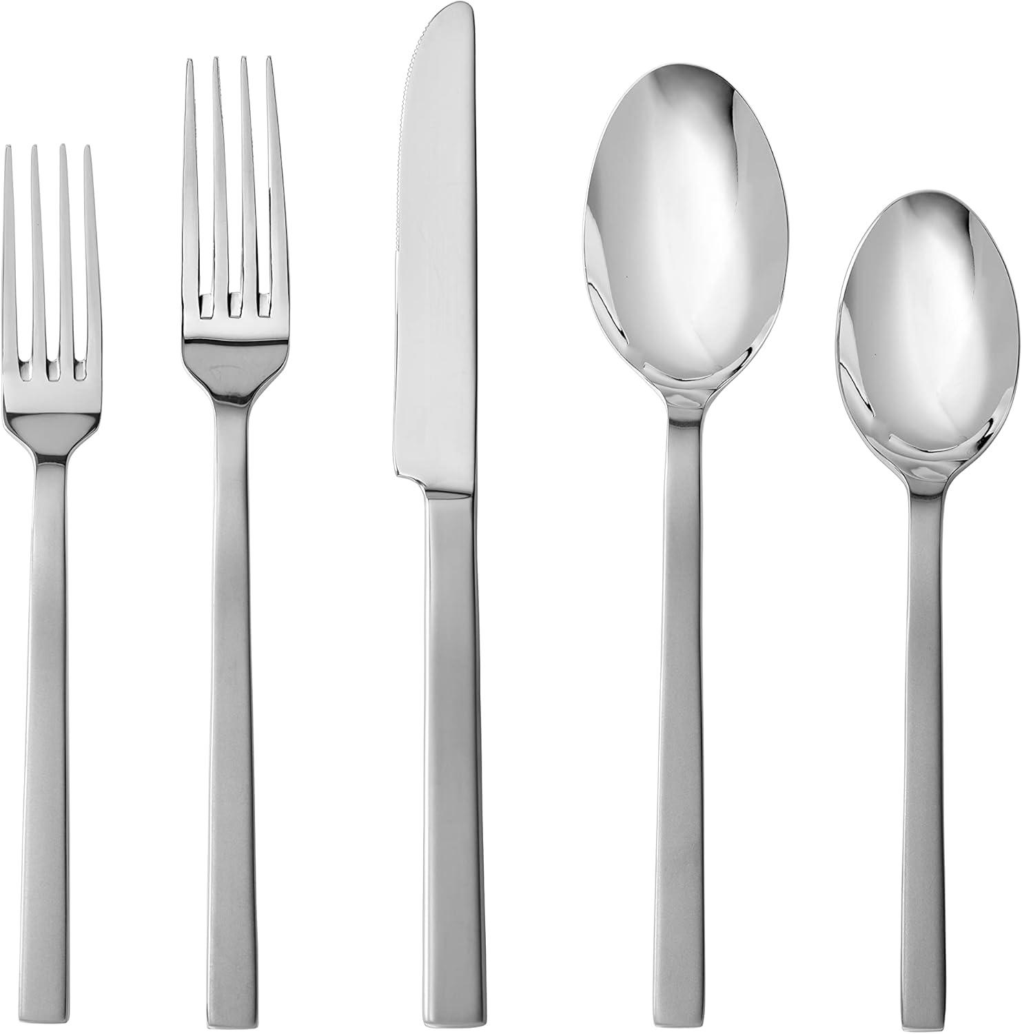 20pc Stainless Steel Viggo Silverware Set - Fortessa Tableware Solutions