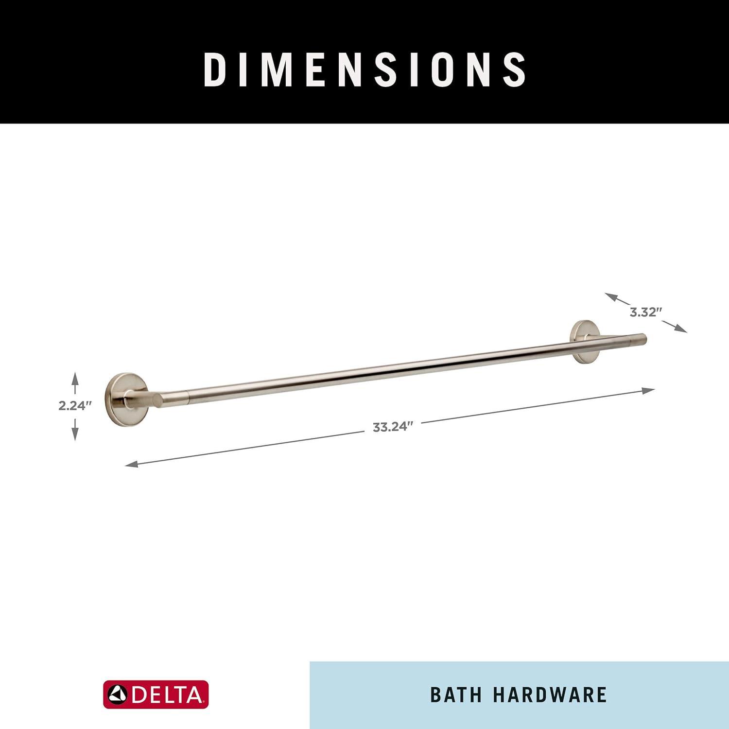 Trinsic 30 in. Wall Mount Towel Bar Bath Hardware Accessory