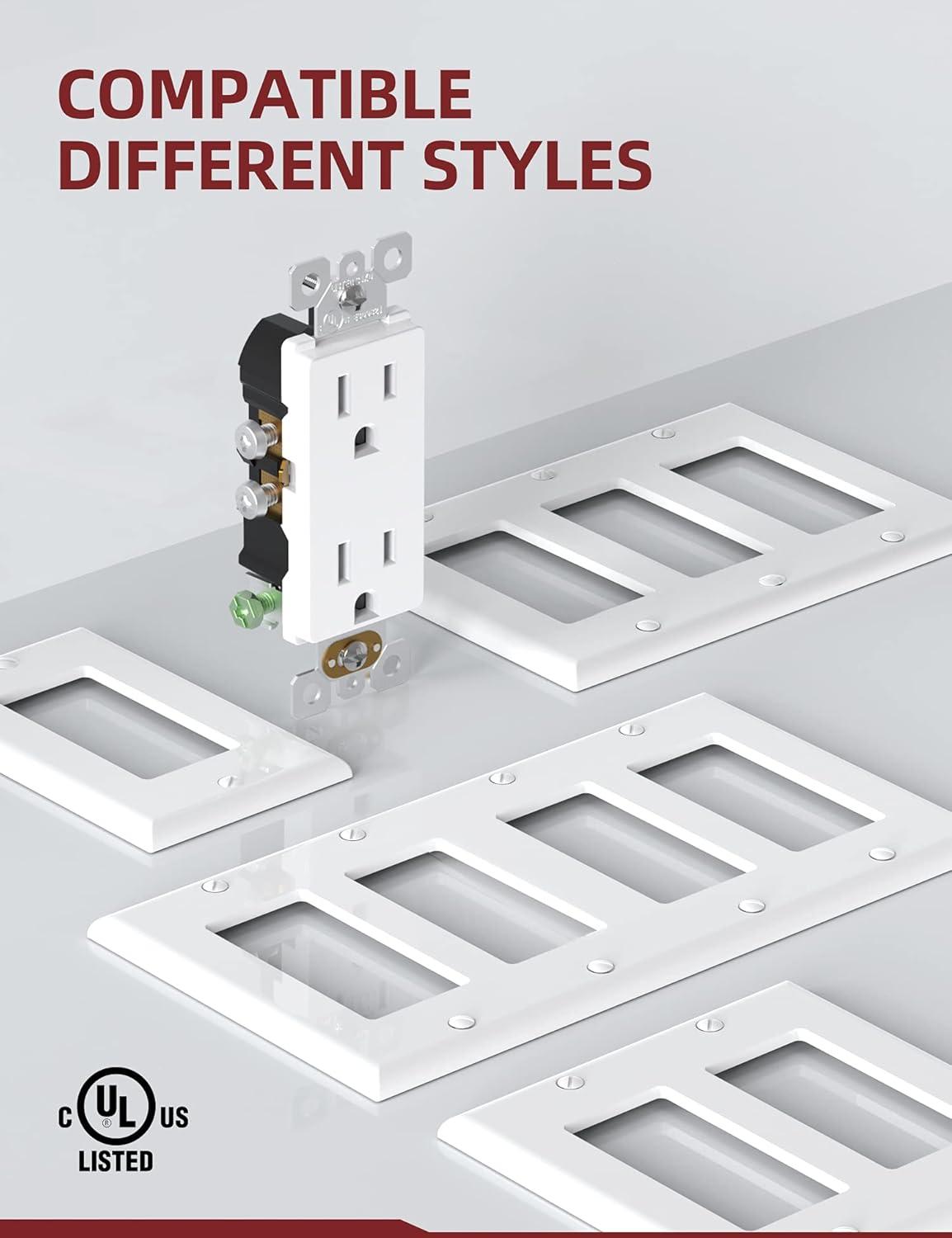 15 Tamper Resistant Decorator Outlet