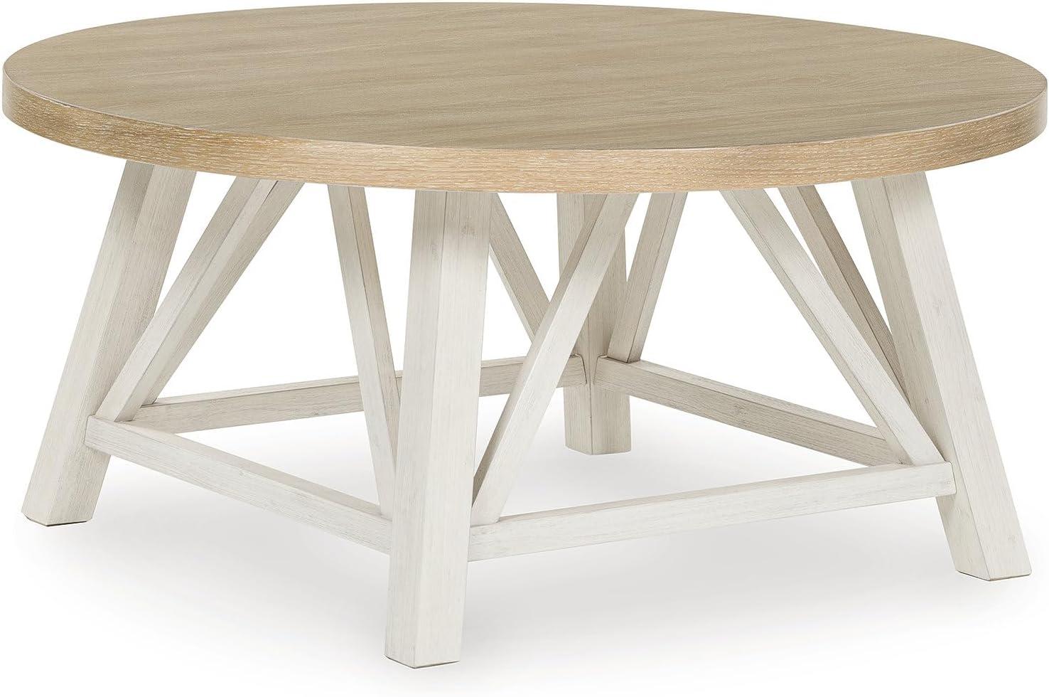 3pc Carynhurst Coffee and End Table Set White - Signature Design by Ashley