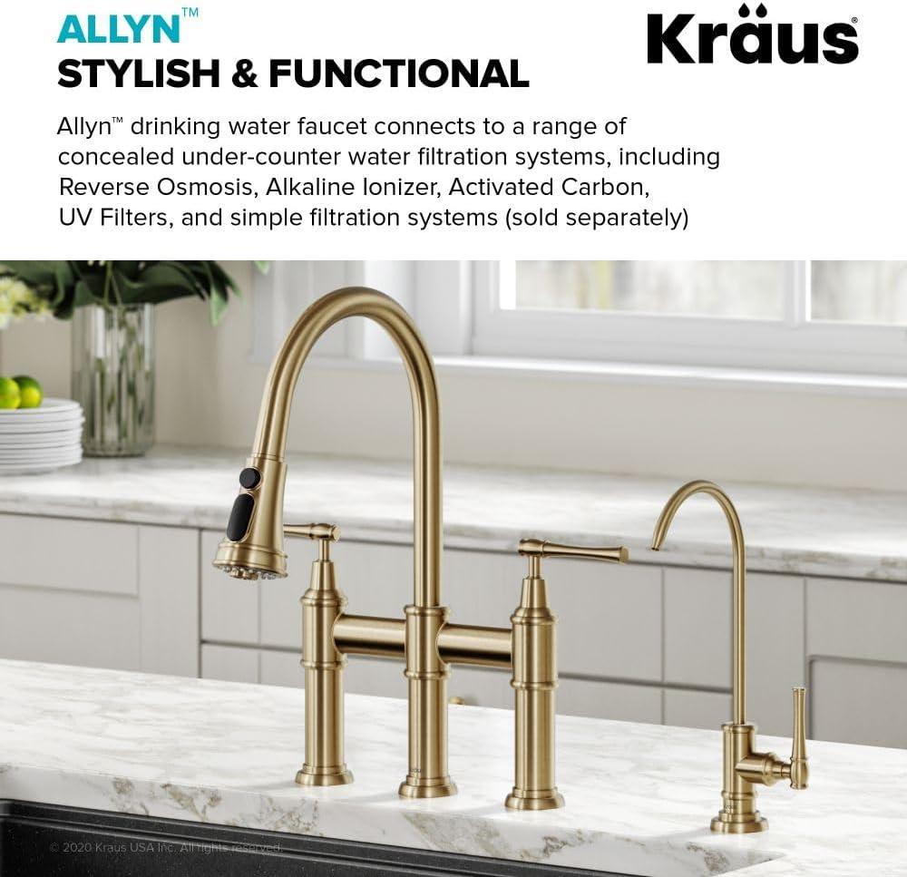 Kraus Purita 2-Stage Under-Sink Filtration System with Allyn Cold Water Dispensers