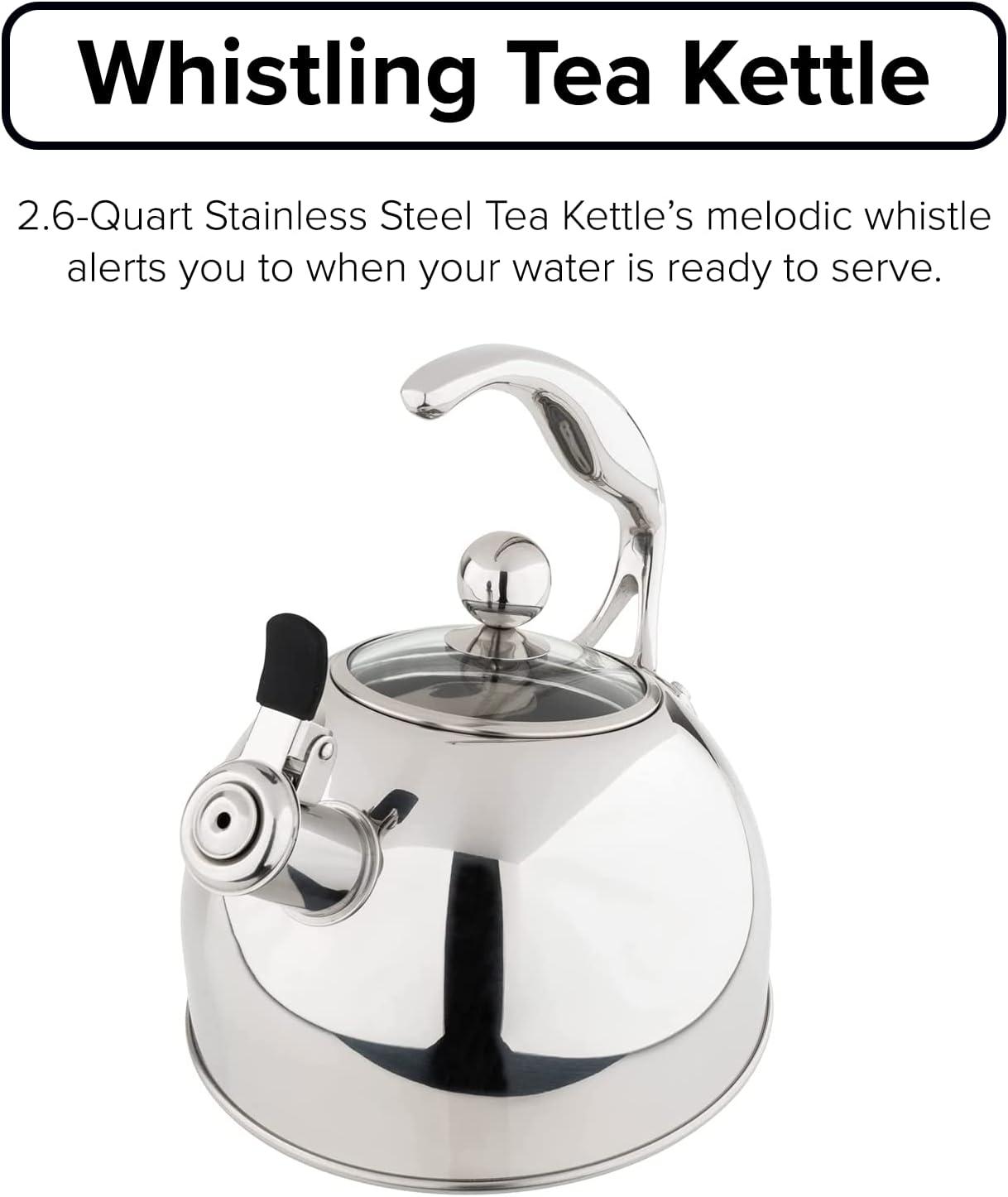 Viking 400189339C 2.6-Quart Stainless Steel Tea Kettle