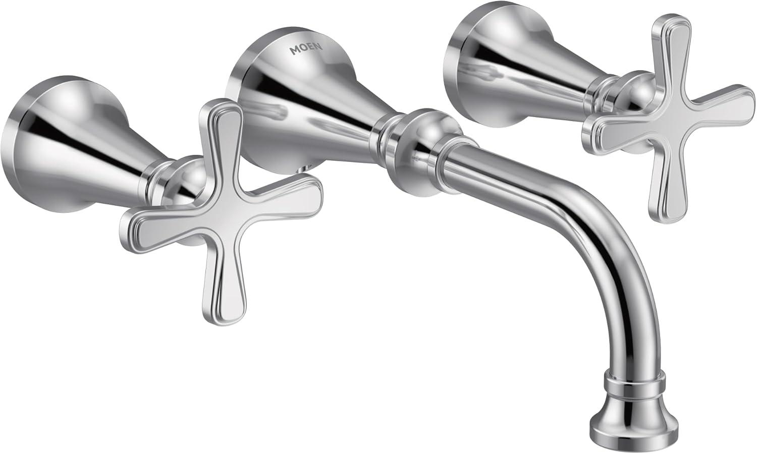 Moen Colinet Two-Handle Widespread Bathroom Faucet Trim Kit, Valve Required