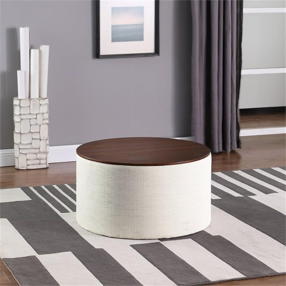 30" Dinah Storage Ottoman - HomePop