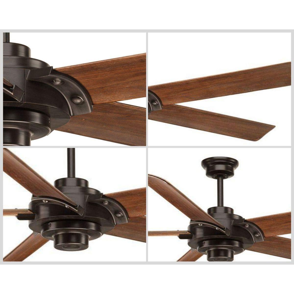 P2546-20-Progress Lighting-Ellwood - Wide - Ceiling Fan - Handheld Remote in Transitional and Coastal style - 68 Inches wide by 15.75 Inches