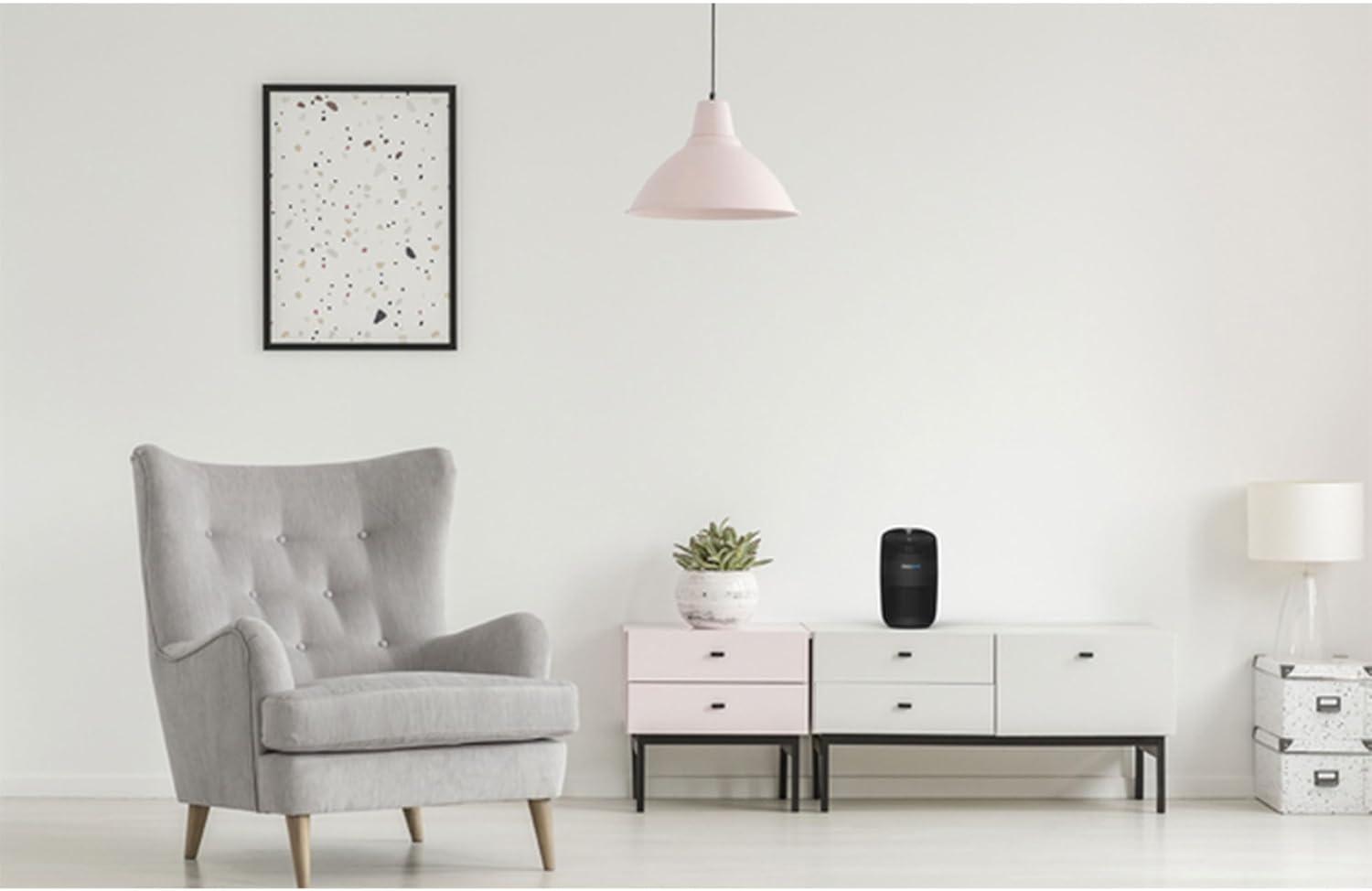 ENVION Therapure Desktop Purifier with UV Light, 2 Fan Speeds, Quiet Operation, Filter Change Indicator, and Cleanable HEPA Type Filter for Home Use