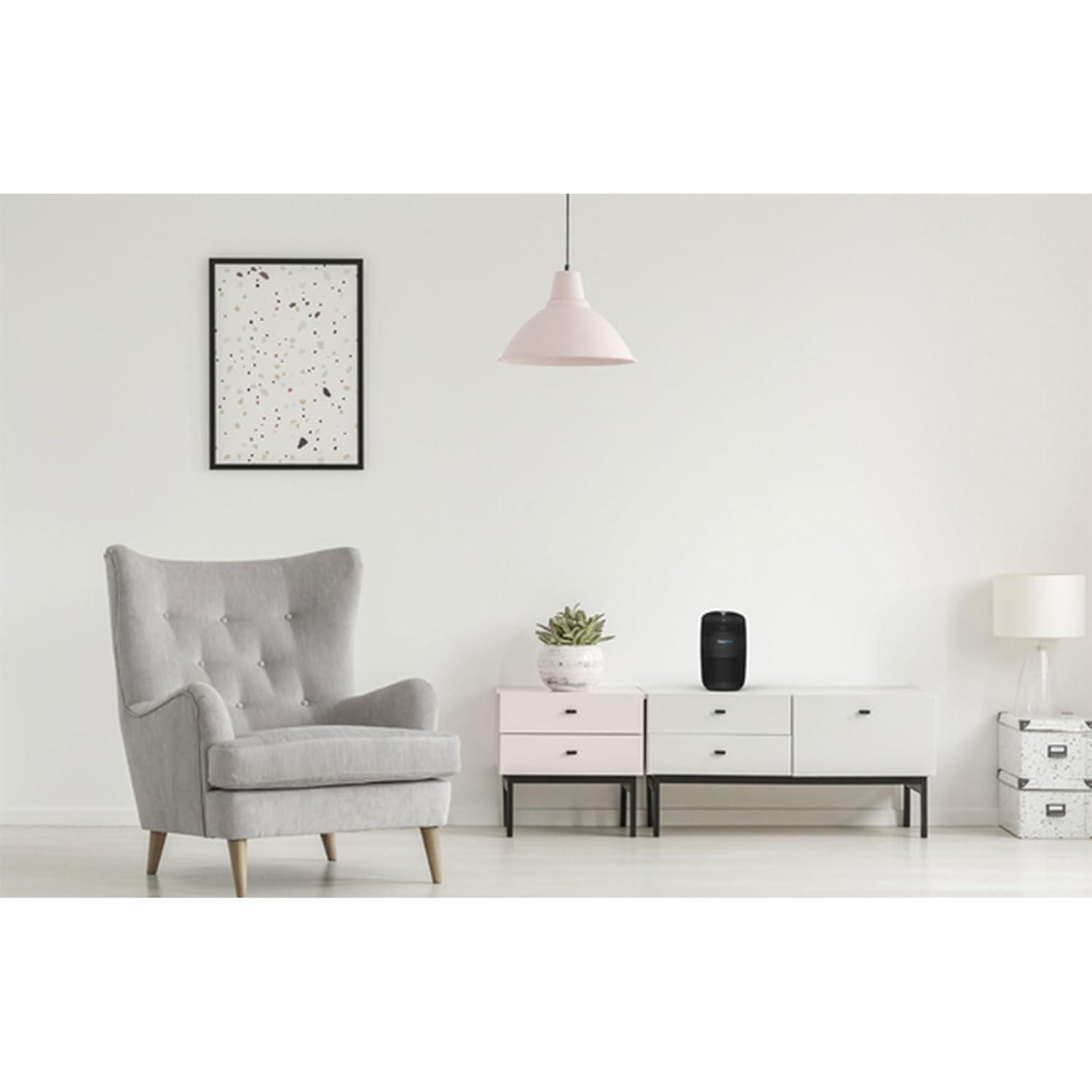 ENVION Therapure Desktop Purifier with UV Light, 2 Fan Speeds, Quiet Operation, Filter Change Indicator, and Cleanable HEPA Type Filter for Home Use