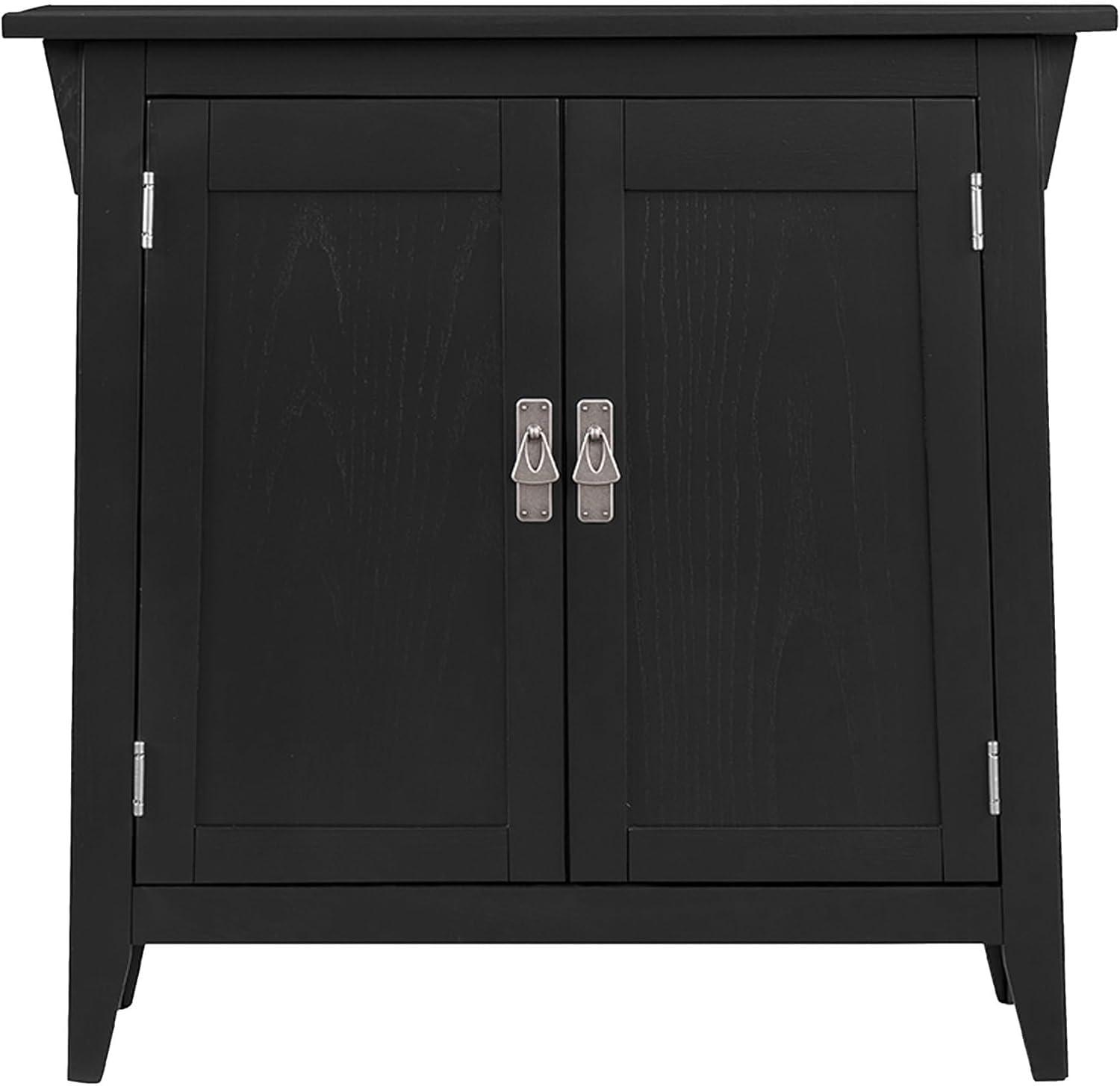 Mission Solid + Manufactured Wood Foyer Hall Cabinet Stand