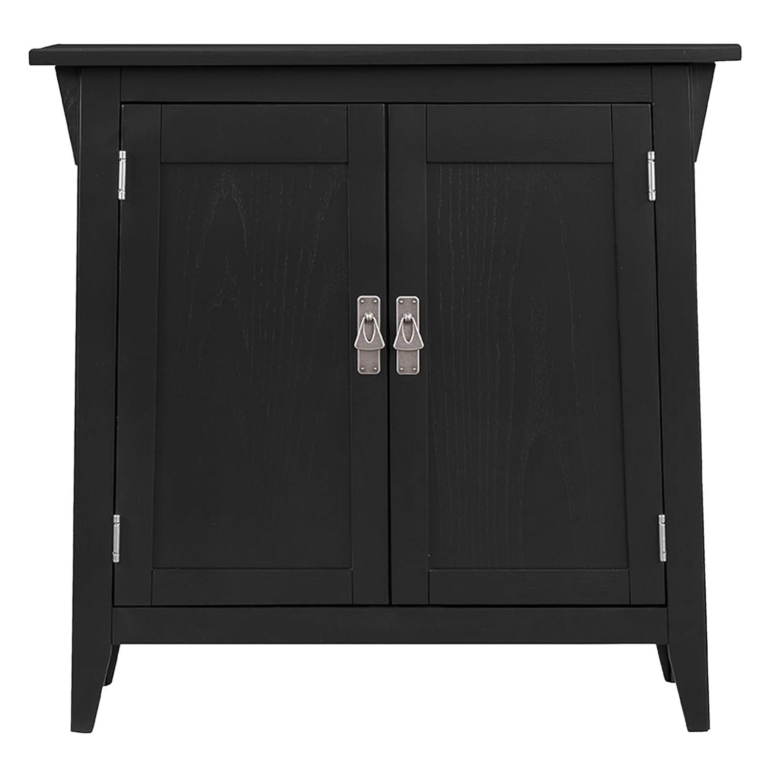 Mission Solid + Manufactured Wood Foyer Hall Cabinet Stand