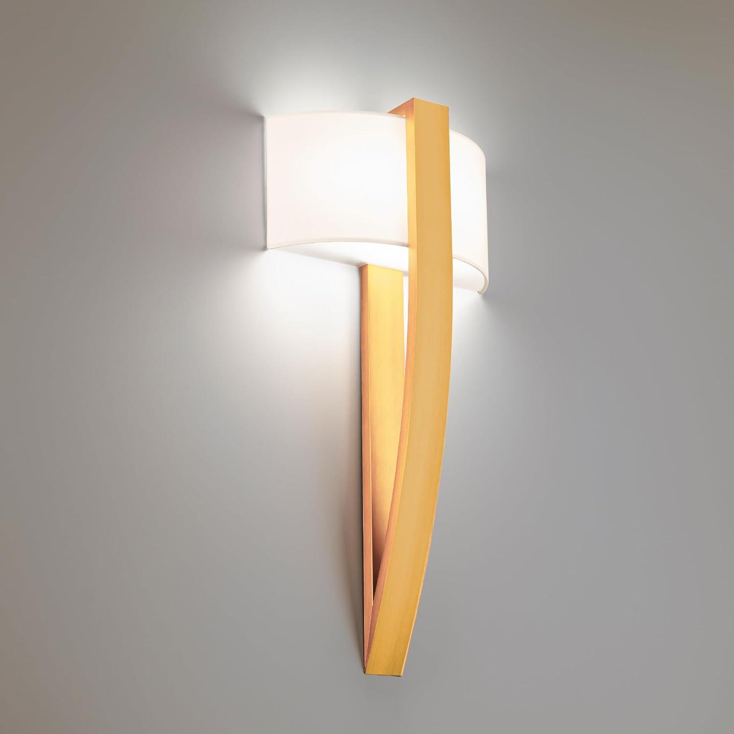 Curvana Aluminum LED Flush Mounted Sconce