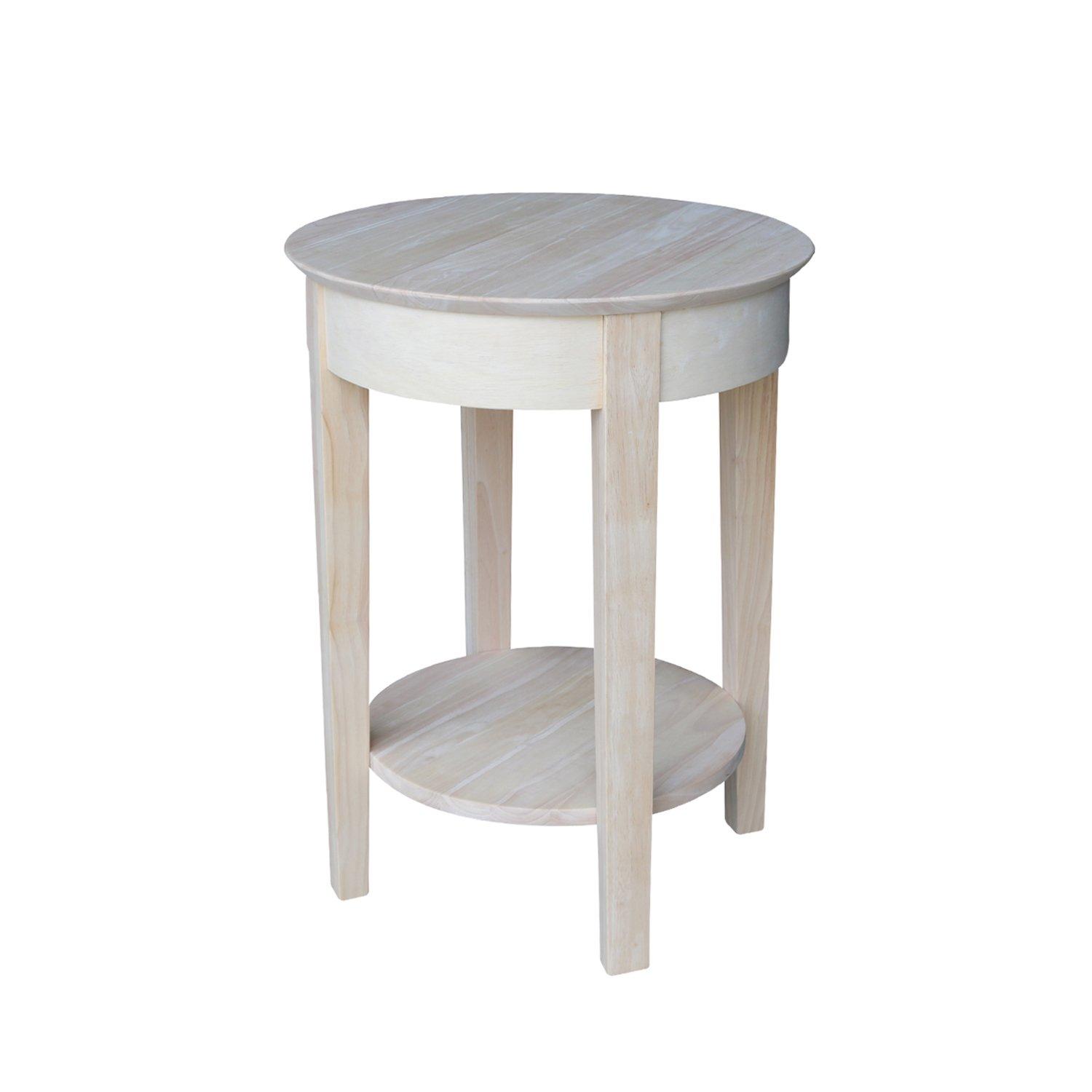 International Concepts Phillips Accent Table Includes Drawer