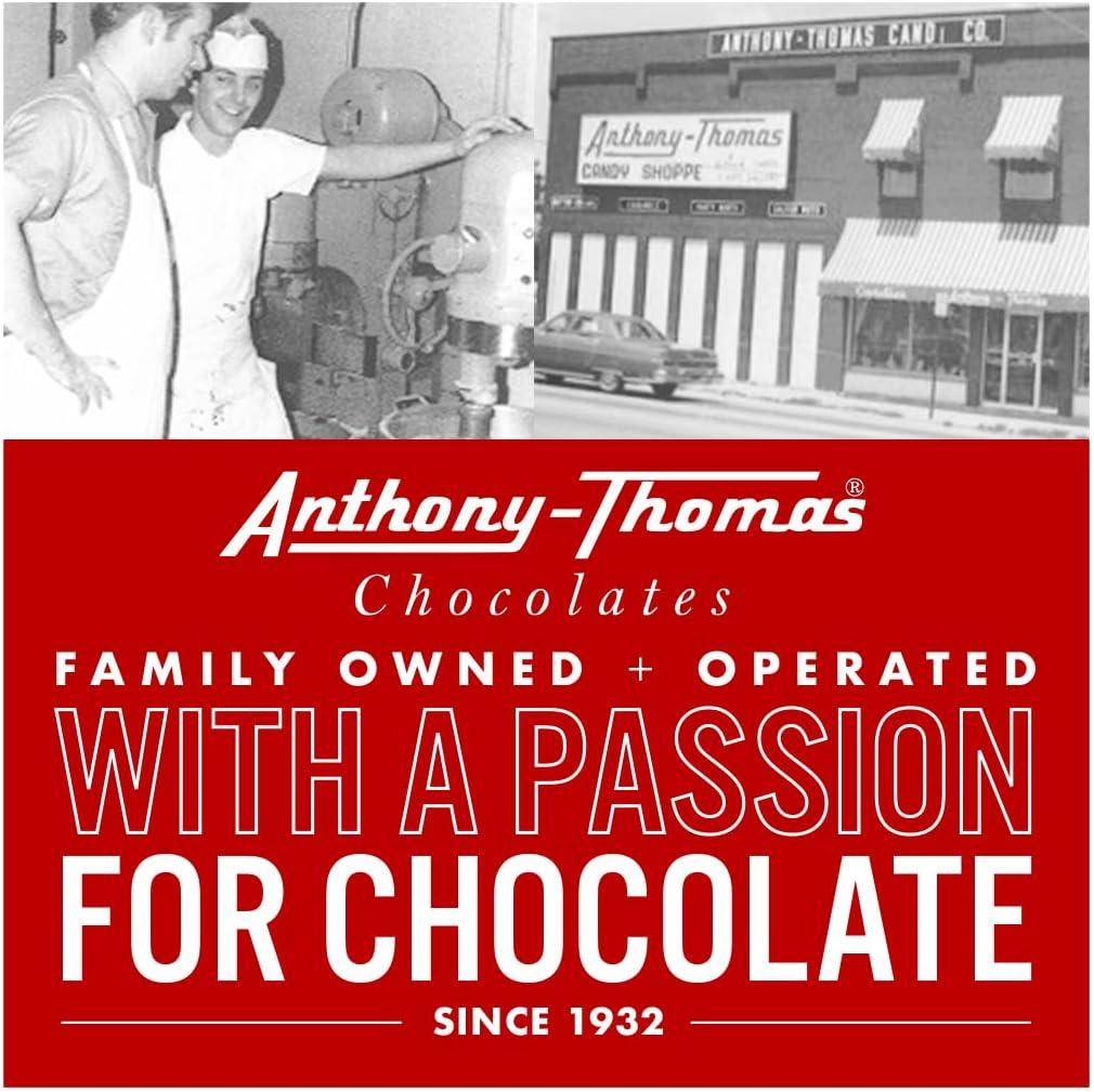 Anthony-Thomas, Peanut Butter & Milk Chocolate Buckeyes in Ohio State Buckeyes Box, Deliciously Delightful Snacks (12 Count)