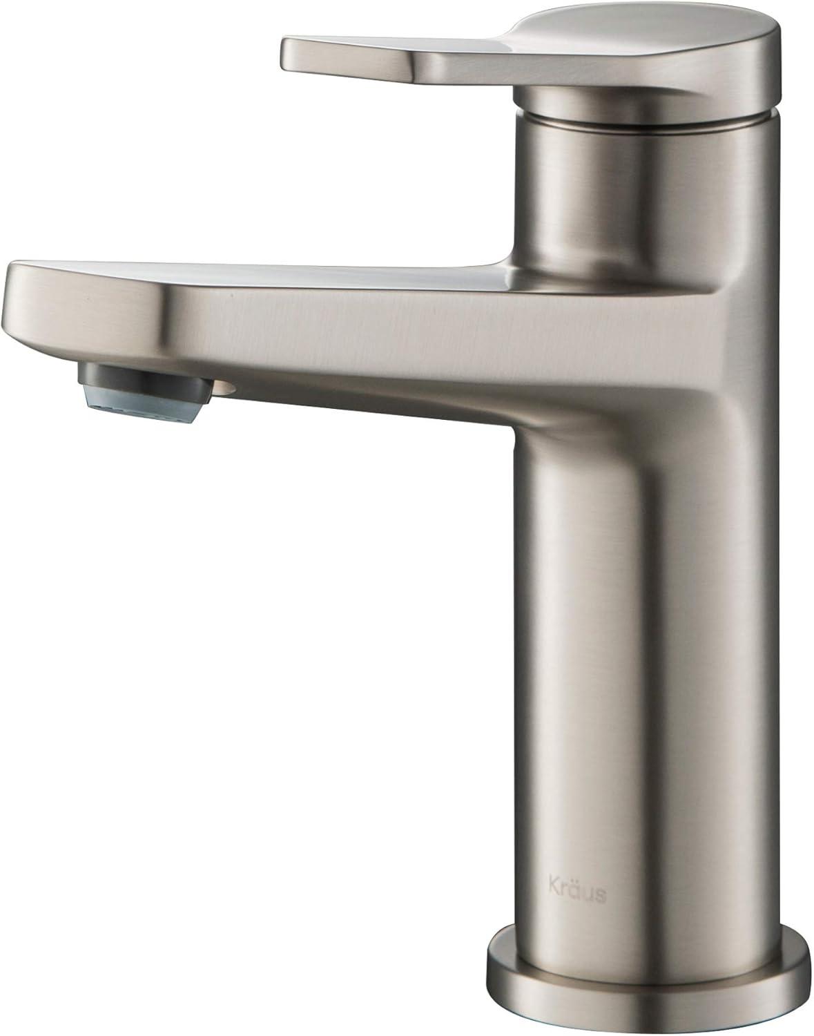 Indy Spot-Free Stainless Steel Slim Bathroom Faucet