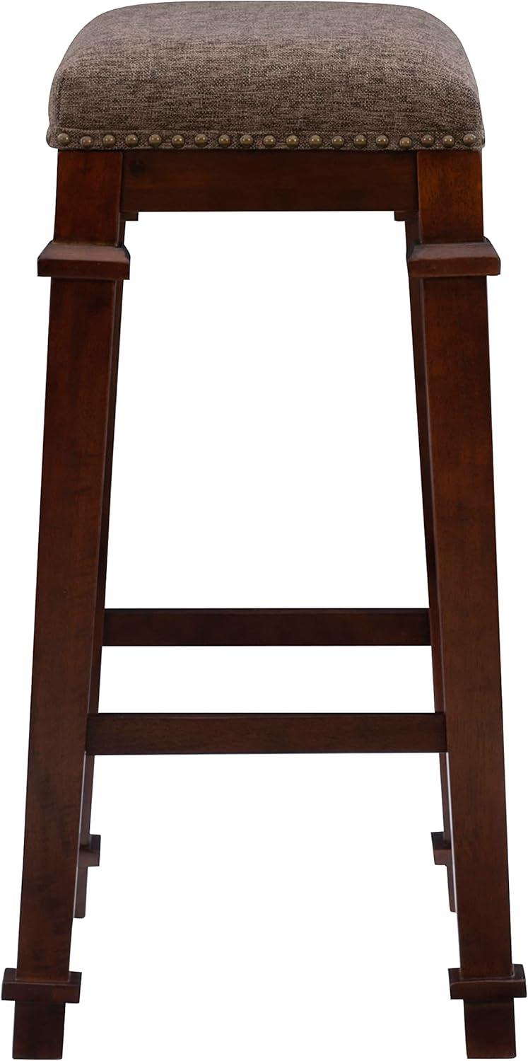 Kennedy Backless Barstool Wood - Linon