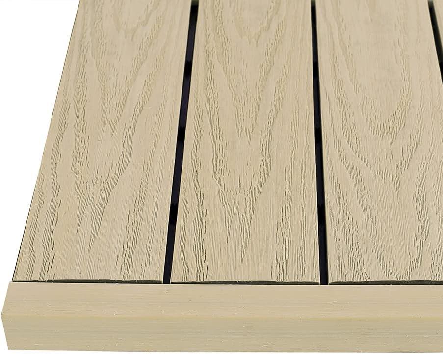 12" x 1" Composite Interlocking Deck Side Trim