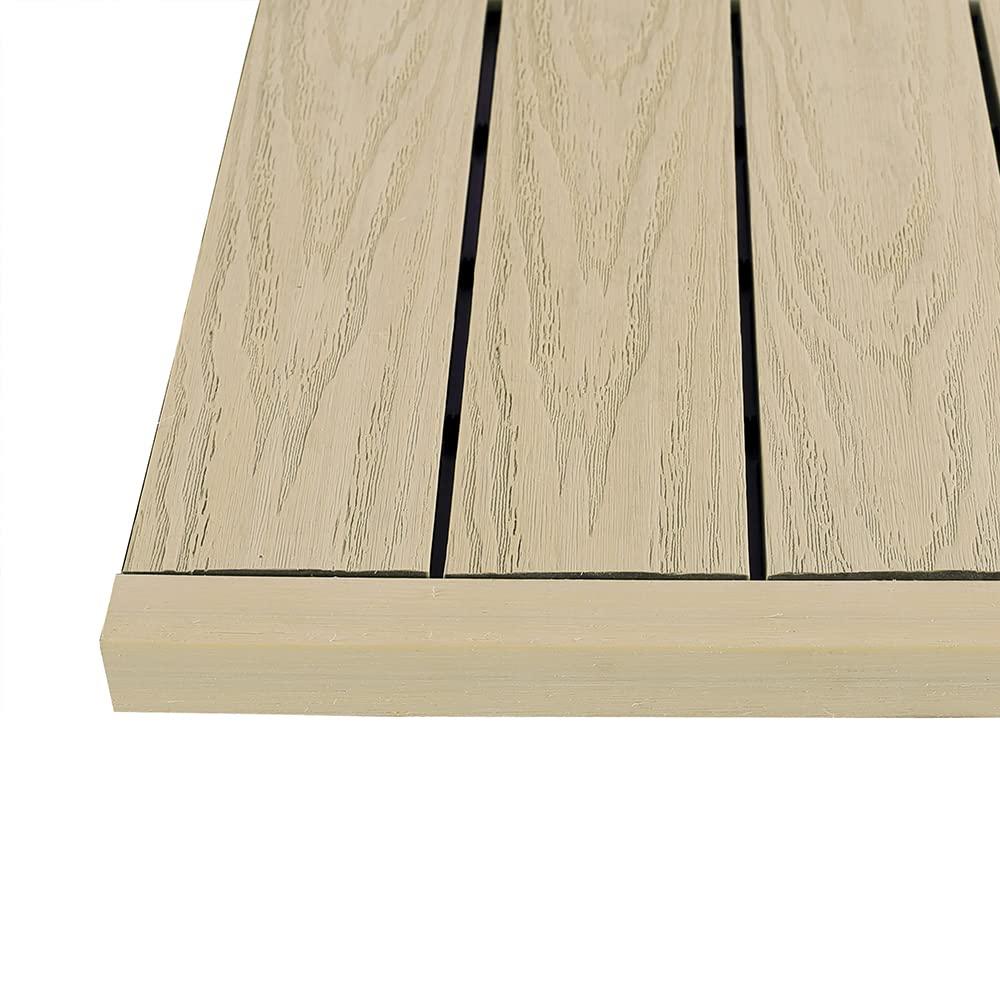 12" x 1" Composite Interlocking Deck Side Trim