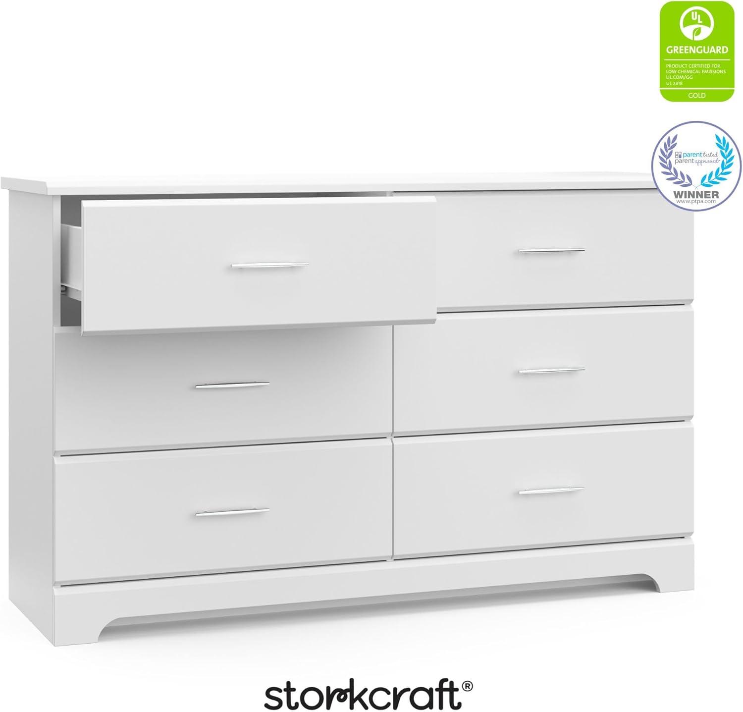 Brookside 6 Drawer Double Dresser