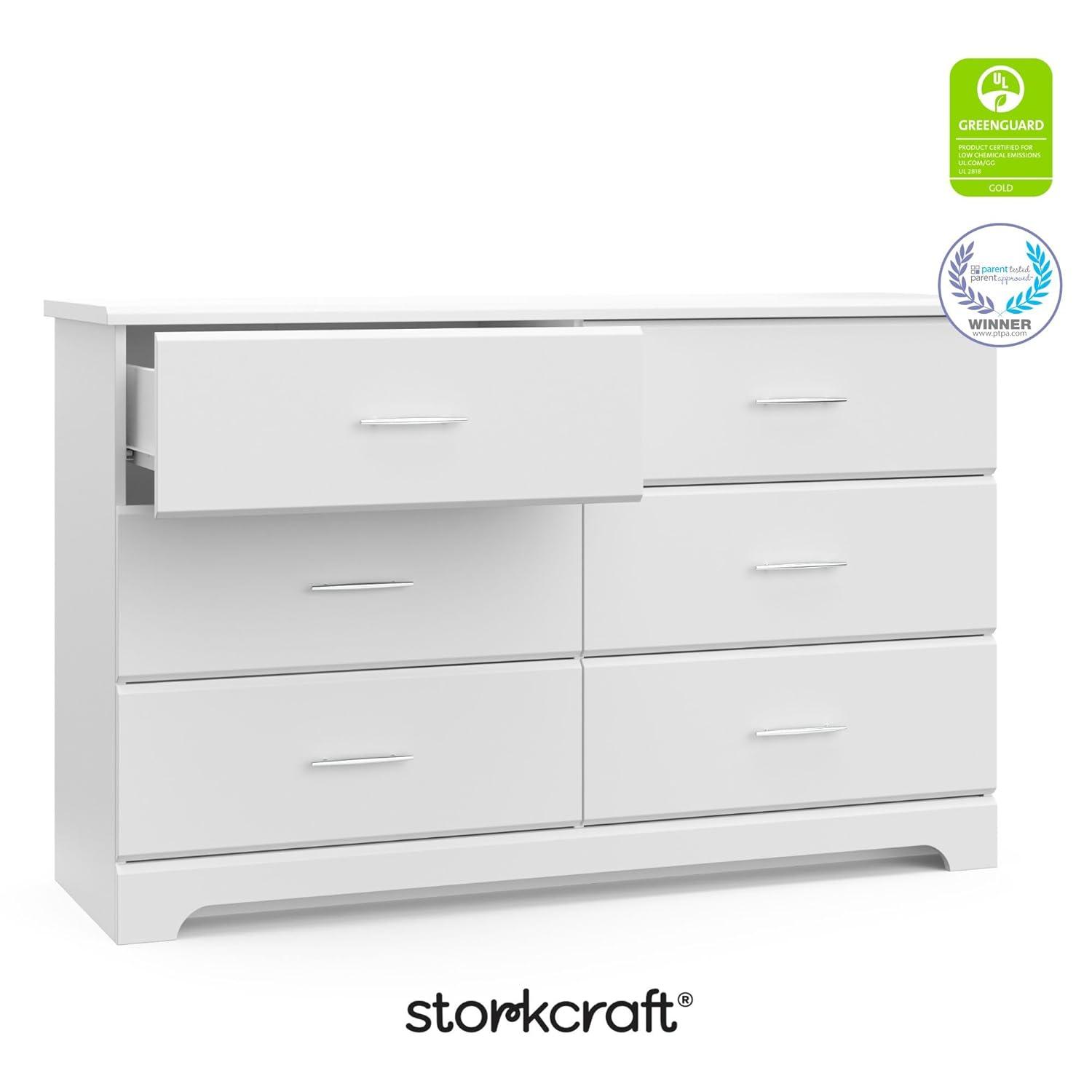 Brookside 6 Drawer Double Dresser