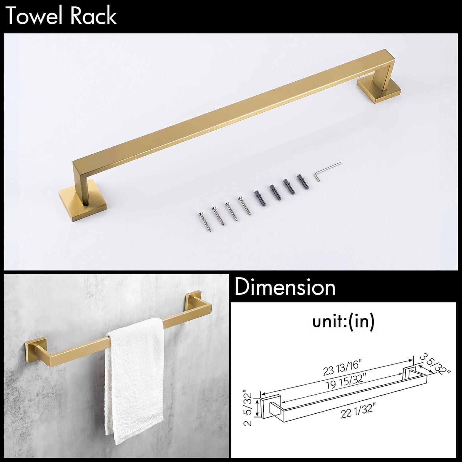 4 - Piece Bathroom Hardware Set