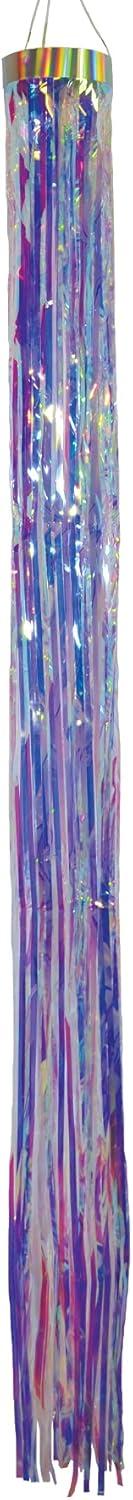 In the Breeze 9064 — 51 Inch Iridescent Holographic Windsock - Decorative and Humane Bird and Pest Deterrent