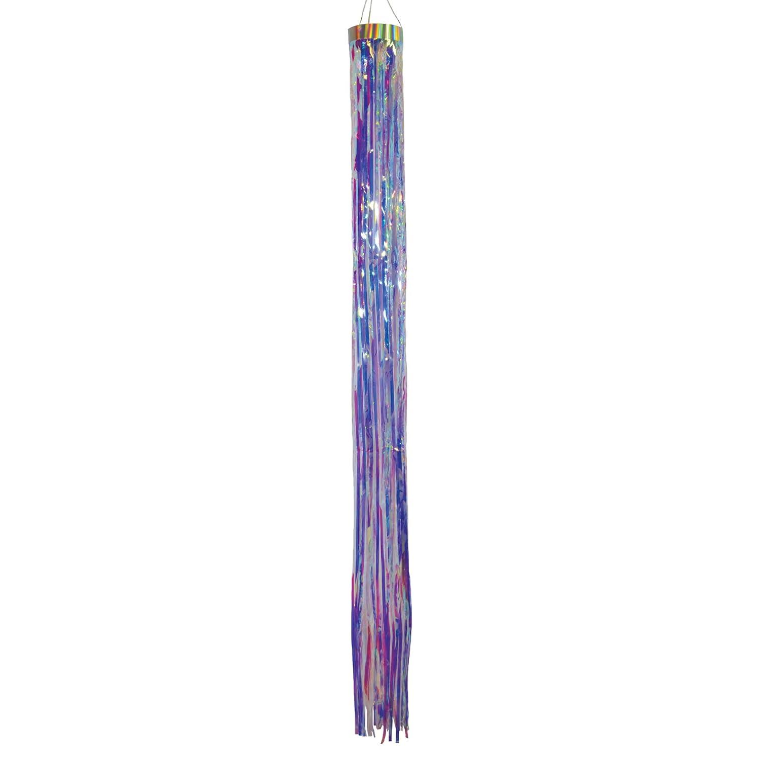 In the Breeze 9064 — 51 Inch Iridescent Holographic Windsock - Decorative and Humane Bird and Pest Deterrent