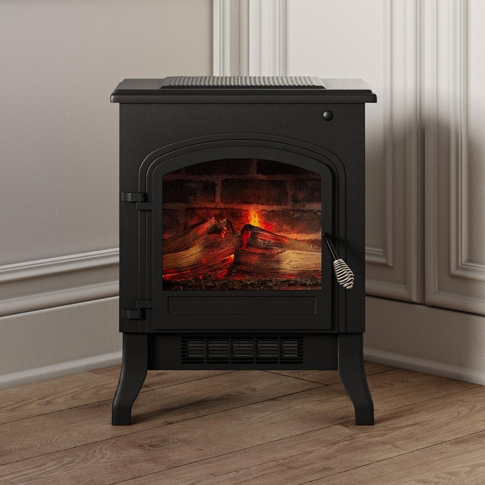 Country Living Country Living Smart Infrared Electric Fireplace Stove Heater, Alexa and Google Home Compatible