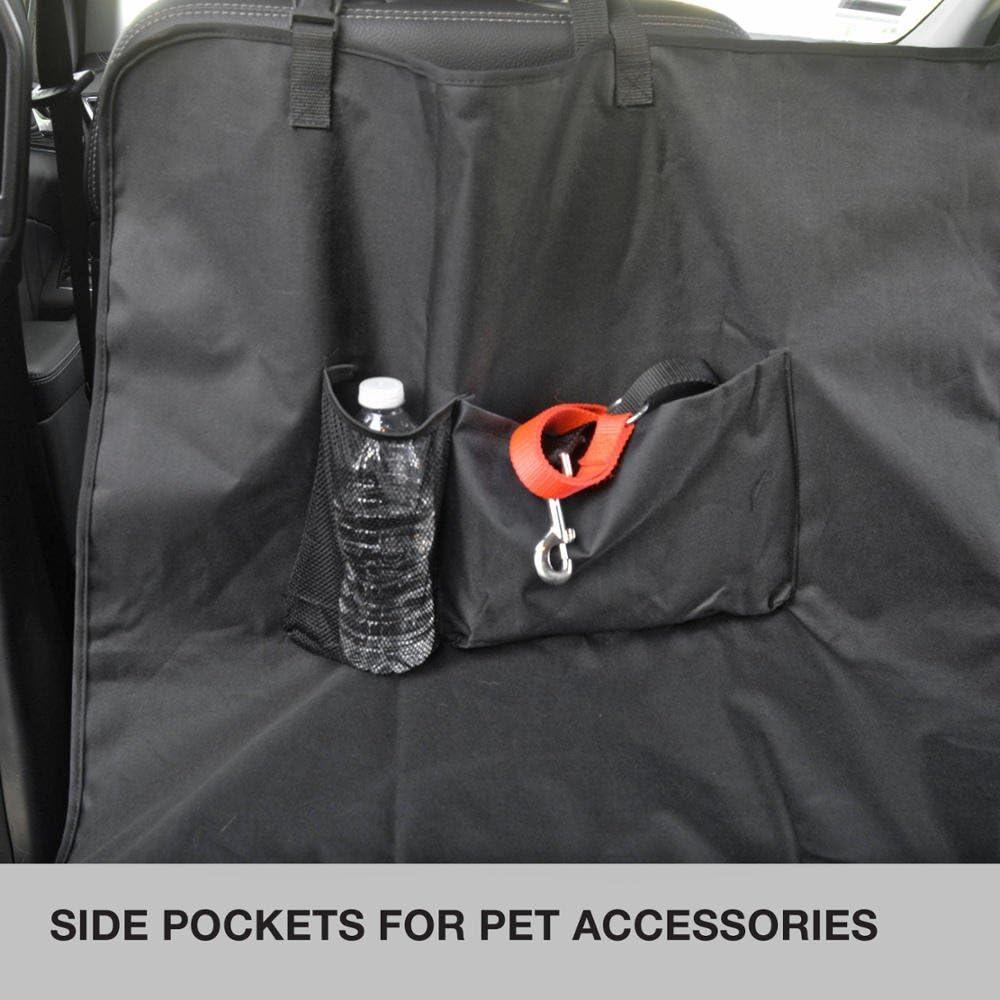 BDK TravelDog Waterproof Hammock Pet Car Seat Cover for Pets with Pockets