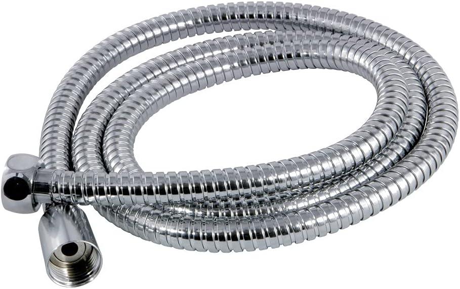 Vintage 59-Inch Polished Chrome Stainless Steel Shower Hose