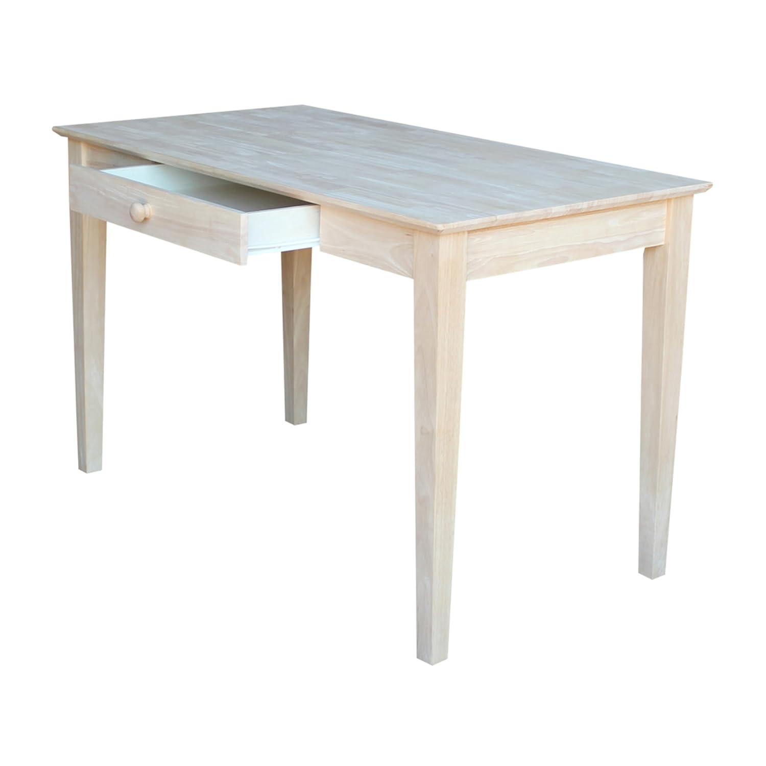 48" Writing Desk Unfinished - International Concepts