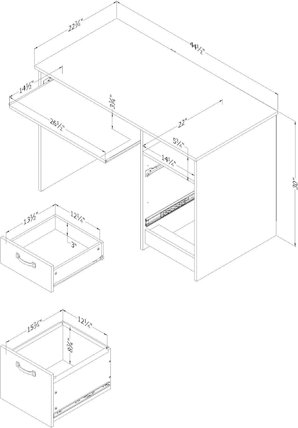 Tassio Computer Desk