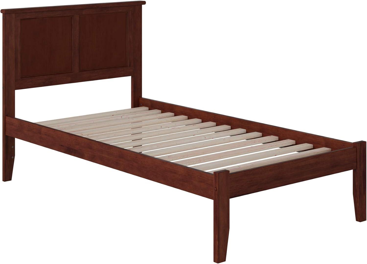 Madison Platform Bed with Open Foot Board in Multiple Colors and Sizes