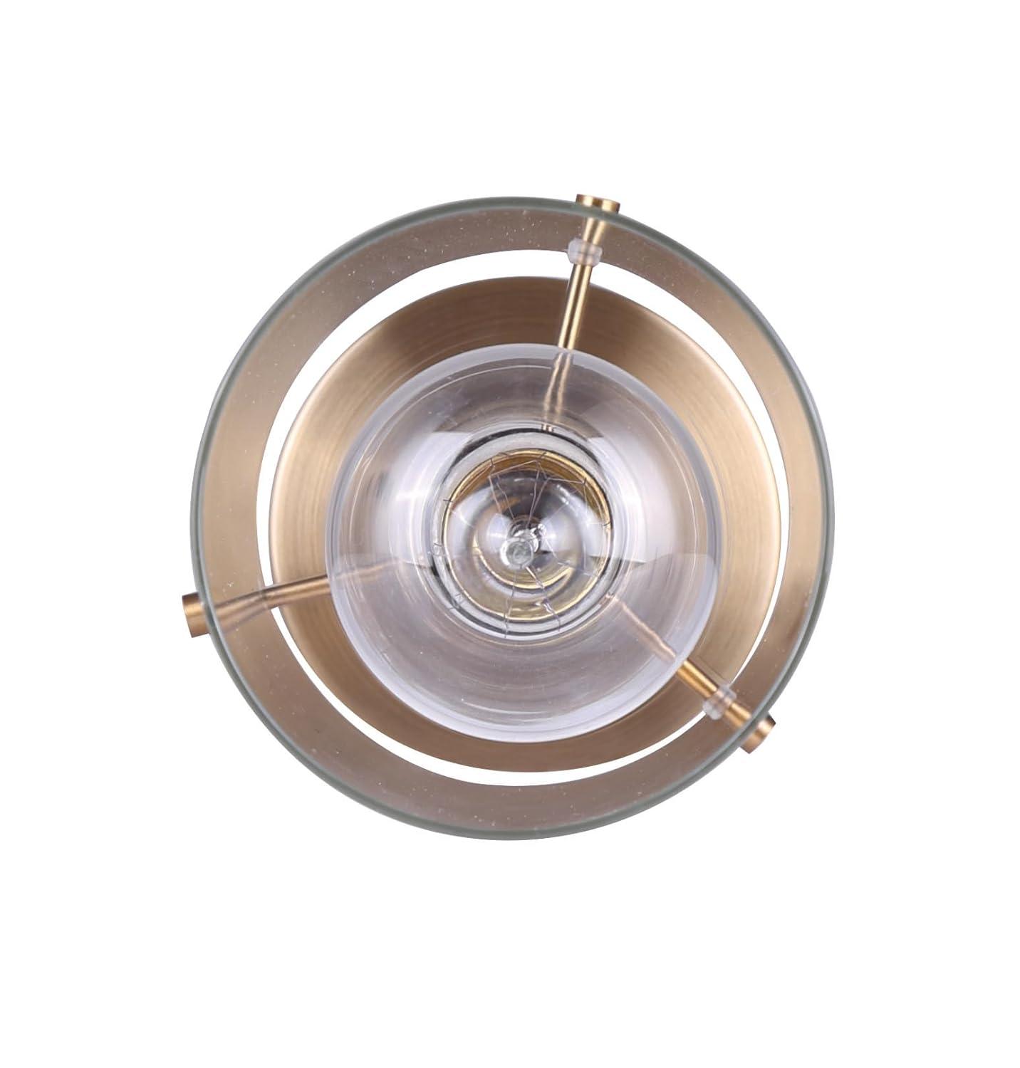 Joni, IPL759A01GD, GD Color, 1 Lt Pendant, Clear Glass, 100W Type A, 4.75inch W x 16.875-58.875inch H
