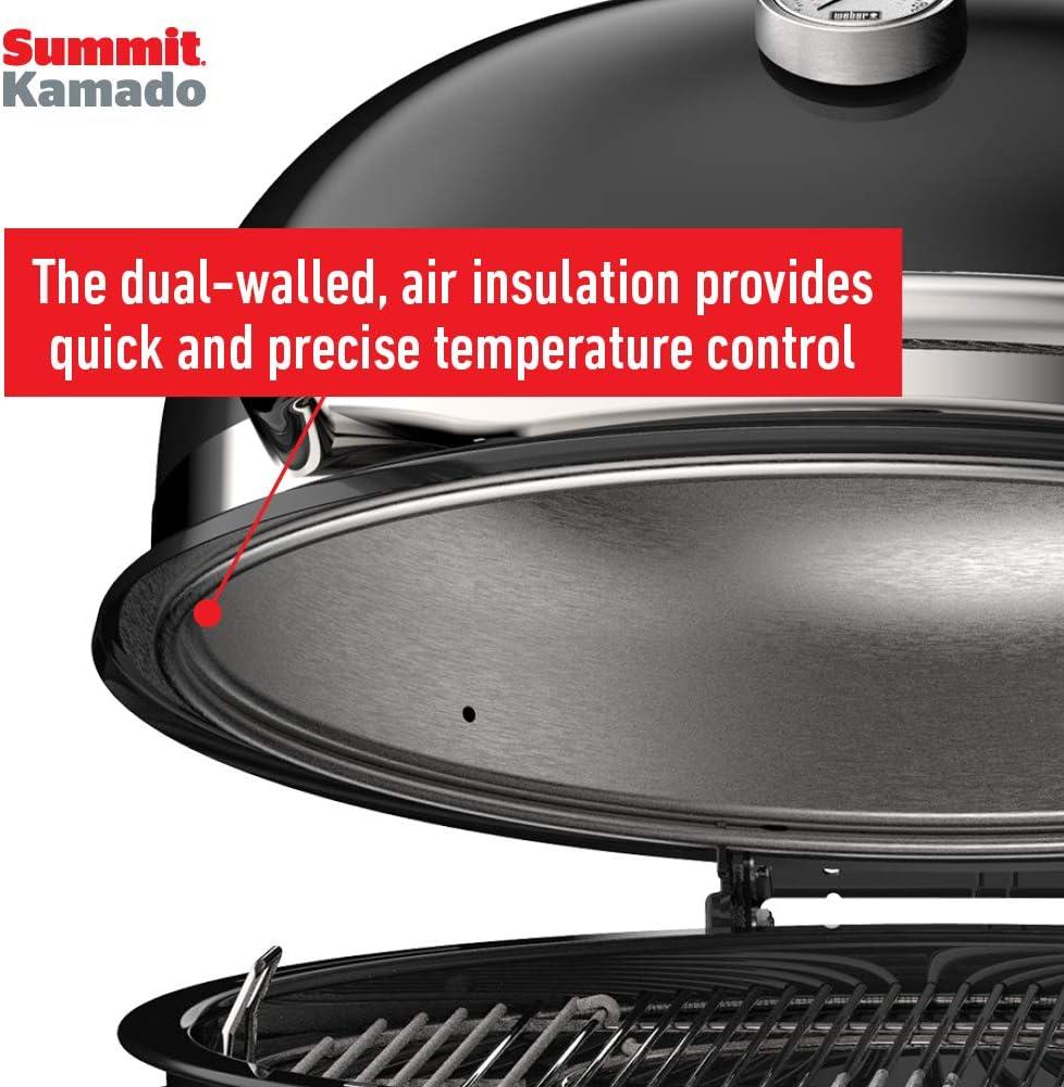 Weber Summit Kamado S6 Charcoal Grill Center